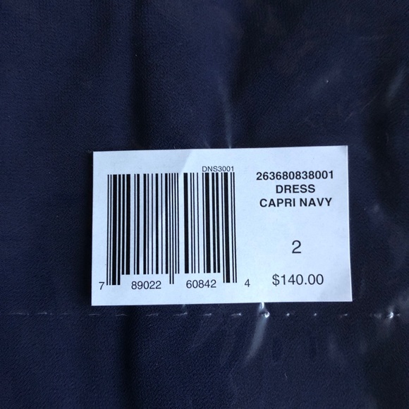 NEW CHAPS Embellished Overlay Evening Gown Dress - Picture 6 of 16